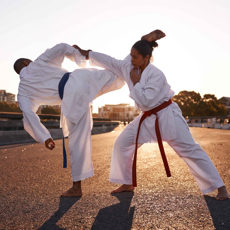 Práctica judo exterior Kuzushi Torre del Mar Málaga artes marciales aire libre